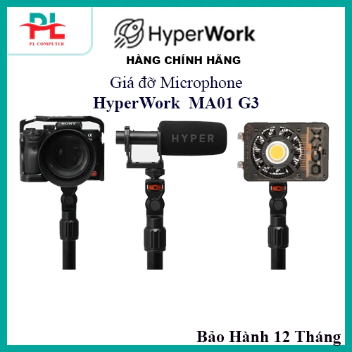 Giá đỡ Microphone HyperWork  MA01 G3 - Hàng Chính Hãng