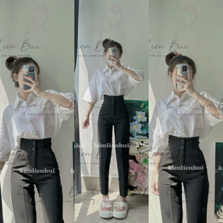 [Mã 20KĐ] Quần Tây 2 Nút Nhựa Không Đai