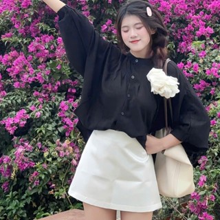  Chân Váy Chữ A Chân Váy Tafta Dáng Phồng Cạp Cao Có Lót Trong Màu Đen Trắng Thiết Kế Sang Chảnh Tôn Dáng 