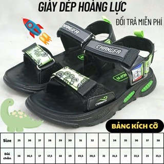   Có hộp Giày sandal quai hậu học sinh nam và bé trai PU thoải mái KIỂU 10. 