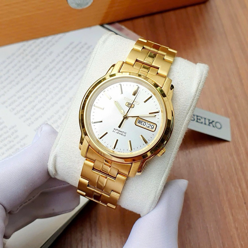 Đồng Hồ Nam Seiko 5 SNKK74K1 Automatic Size 38 Máy cơ chạy êm ái và mượt mà
