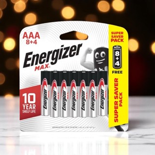 Pin AA/AAA Energizer Max E92 BP 8+4 (8 tặng 4) Hàng chính hãng Công Ty