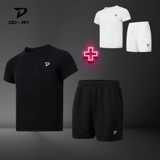 Set 2 Bộ Quần ÁO Thể Thao Nam Nữ , Sport Tập Thể Dục Chạy bộ Tập Gym , Top , Không Bai Nhão , Bền Mát Mẻ , Co Dãn