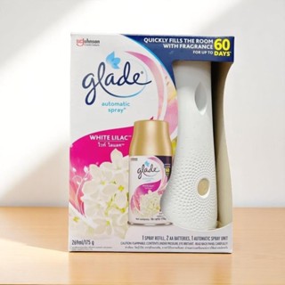 Máy Xịt Thơm Phòng Tự Động Thái Lan Glade Hương Đinh Tử Hương Trắng