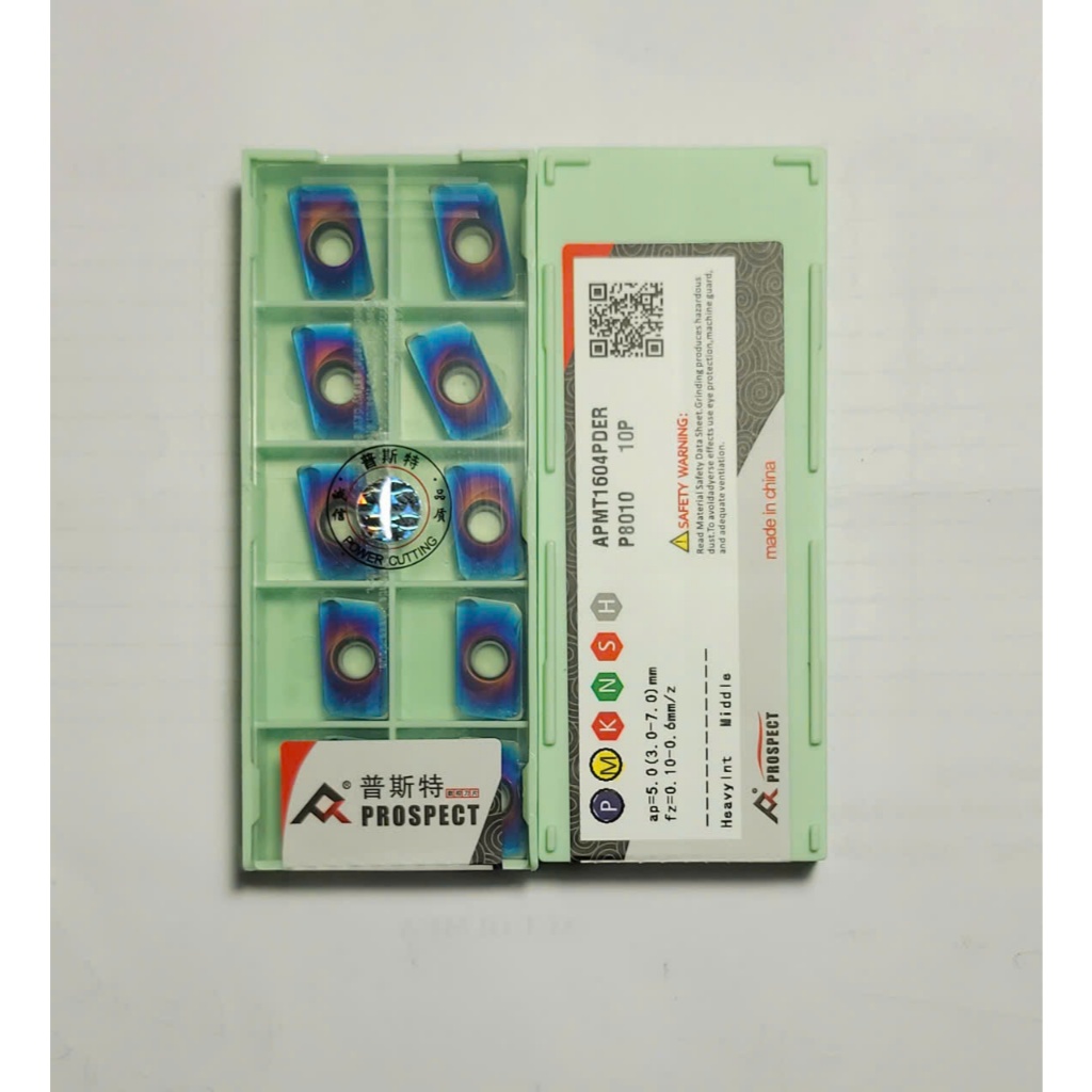 Mảnh chíp phay APMT1135, APMT1604 chuyên tiện thép cứng, thép sau nhiệt.