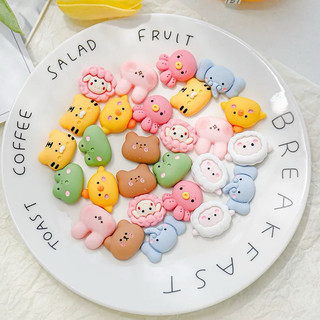 ( Mua từ 3sp để được giá tốt ) Charm 3D nổi Mẫu động vật : gà, bạch tuột , hổ , voi , gấu , ếch