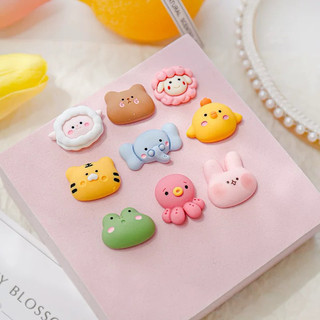 ( Mua từ 3sp để được giá tốt ) Charm 3D nổi Mẫu động vật : gà, bạch tuột , hổ , voi , gấu , ếch