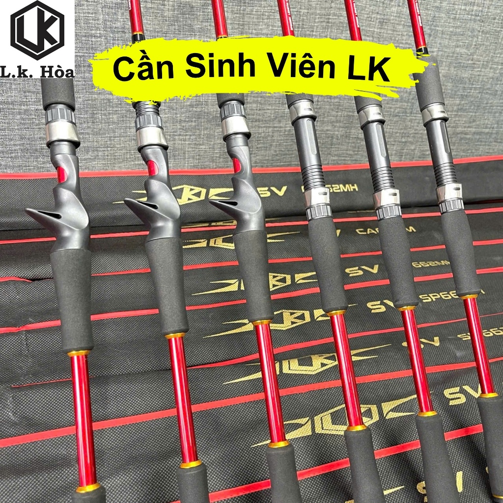 [TẶNG 01 CHUỘT TRƠN LK] CẦN LURE LK HỌC SINH SINH VIÊN 1M98, CẦN CHUYÊN LURE LK PHIÊN BẢN MỚI
