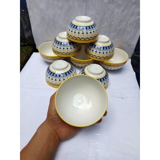 combo 2 chén, 5 chén, 10 chén sứ hoa văn GL245