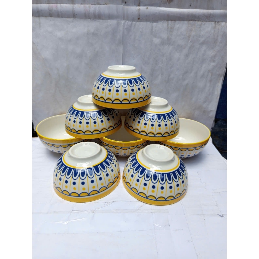 combo 2 chén, 5 chén, 10 chén sứ hoa văn GL245