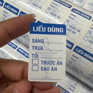 4.000 TEM LIỀU DÙNG IN SẴN LOGO CHÌM ĐẸP 
