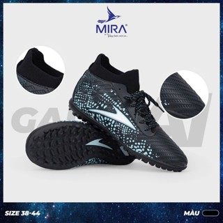  Giày đá bóng giày đá banh MIRA GALAXY A1 da PU cổ thun cao cấp 