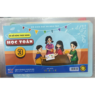 Sách - Bộ đồ dùng thực hành học toán 3