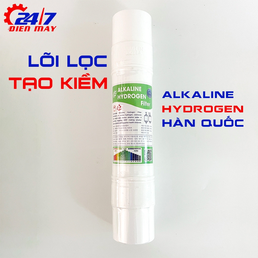 Lõi tạo kiềm Alkaline Hydrogen Hàn Quốc - Lõi kiềm Alkaline nhập khẩu chính hãng