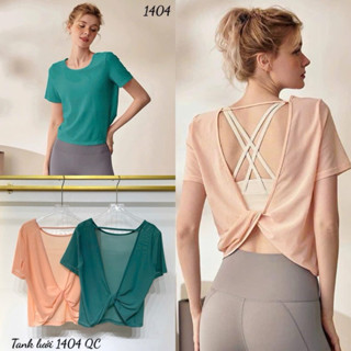 Áo Tank Lưới Cộc Tay 1404 Tập Gym Thể Thao Yoga Bnsport