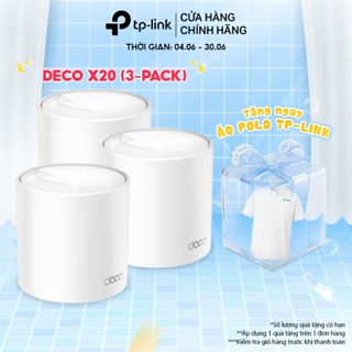 [Hỏa Tốc] Bộ Phát Wifi Mesh TP-Link Deco X20 (3-pack) Chuẩn Wifi 6 AX 1800Mbps