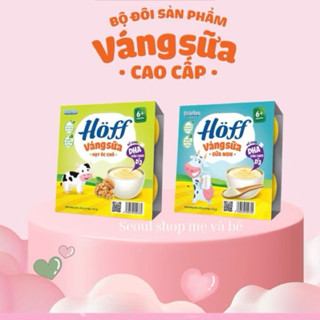 Váng sữa cao cấp hoff 2 vị sữa non hạt óc chó 1 vỉ x 4 hộp (220g)