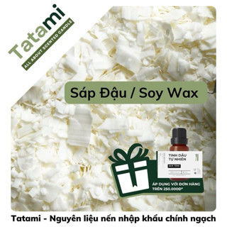 1kg sáp đậu nành tư nhiên làm nến thơm an toàn