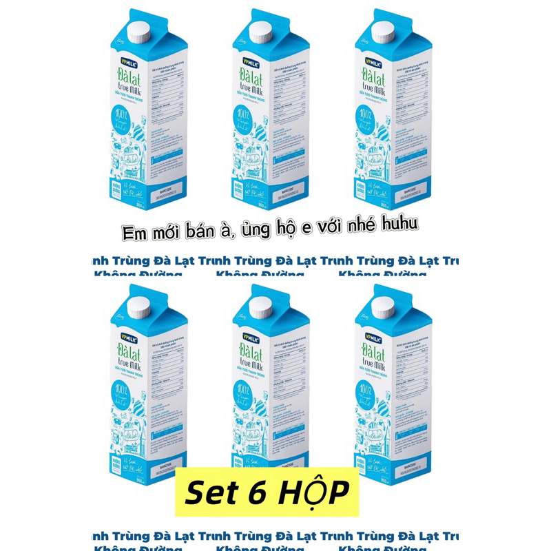 SET 6 HỘP SỮA TƯƠI VPMILK 950ML