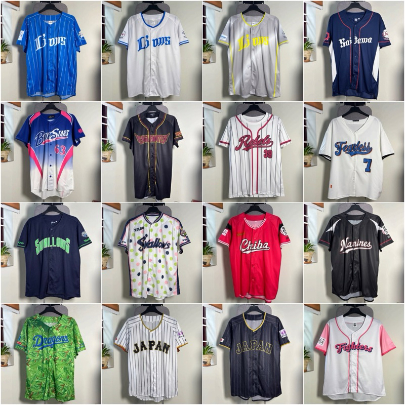 Áo bóng chày thể thao Jersey, Baseball