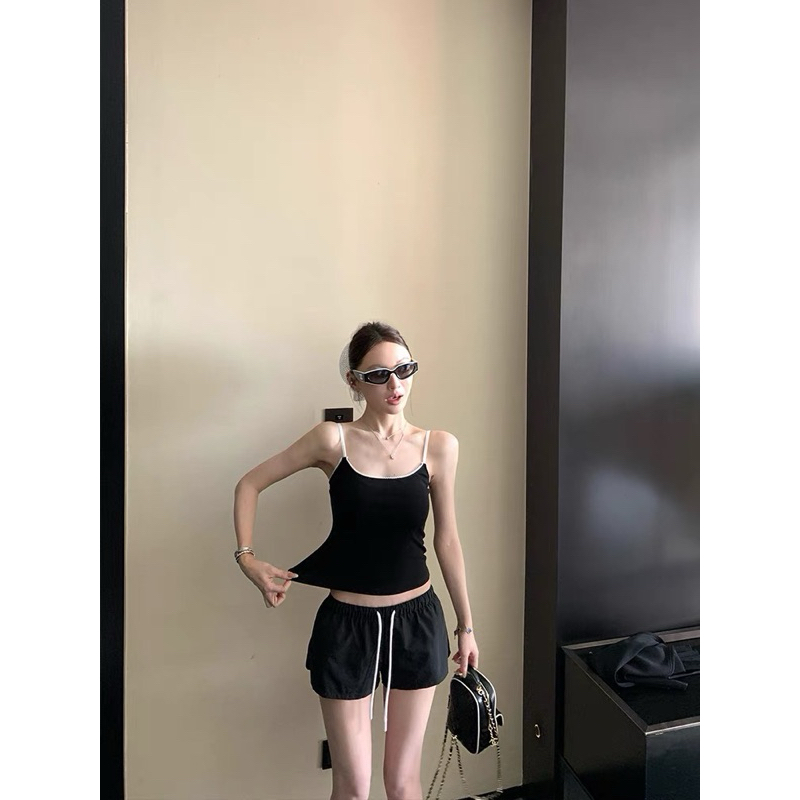 BYCAPY - Quần Short Gió Cạp Trễ Fom Trơn Basic Dễ Phối Đồ Mặc Đi Chơi, Chơi Thể Thao Thoải Mái Có Túi Và Dây Rút | BigBuy360 - bigbuy360.vn