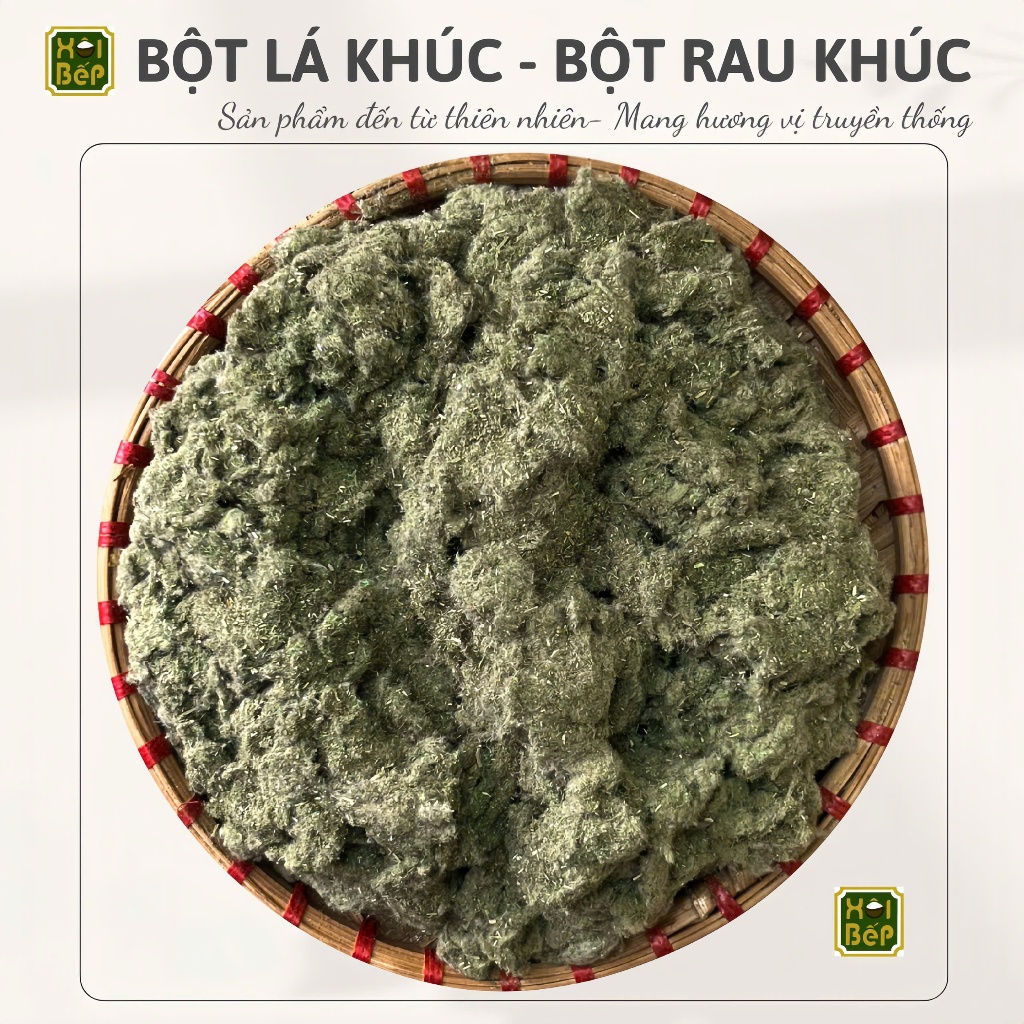 Bột lá khúc sấy lạnh - Thêm hương vị truyền thống cho món bánh khúc, xôi khúc