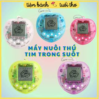 [Mẫu 2] Máy Nuôi Thú Hình Trái Tim - Đồ Chơi Máy Nuôi Thú Ngôi Sao