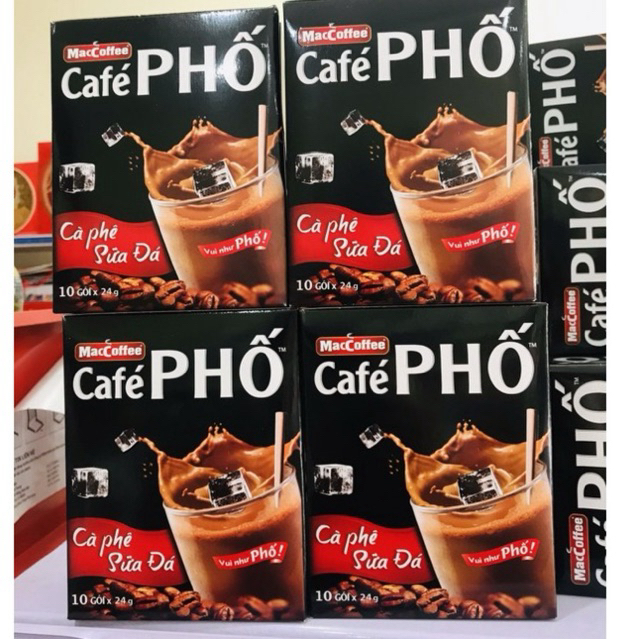 Cafe phố sữa đá MacCofee 240g