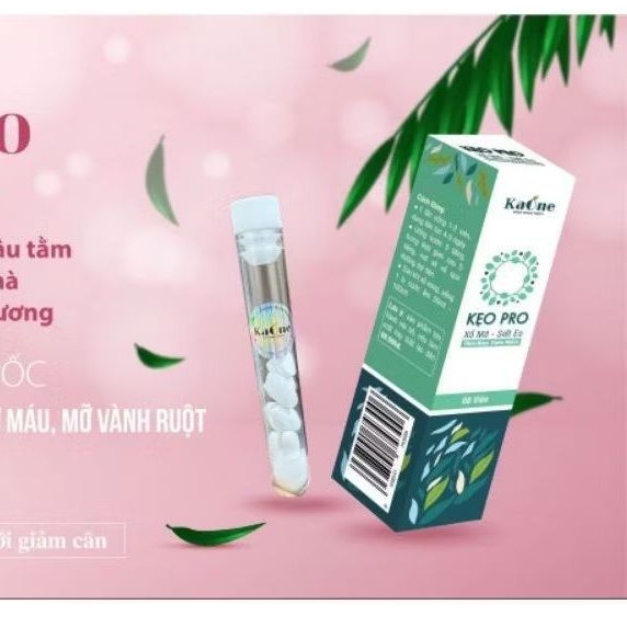 [ chính hãng 100%] Kẹo Táo Slim, kẹo pro xổ mỡ - siết eo - KAONE ( 8 viên)