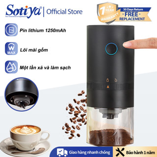  Máy xay cafe tự động Máy xay hạt cafe Sạc USB,cối xay cà phê cầm tay Máy xay cà phê Bằng Điện 