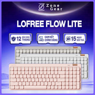 Bàn phím cơ Lofree Flow Lite 3 Mode, Bàn phím cơ Low Profile bán chạy nhất