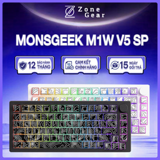 Bàn Phím Cơ MonsGeek M1W V5 SP switch Akko Piano Pro - M1W SP (Full Nhôm CNC – Mạch xuôi – 3 Modes)