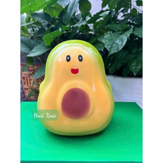 Ống tiết kiệm QUẢ BƠ 22*16*14cm/LỖ TRÒN, heo đất tiết kiệm, lợn đất tiết kiệm, quà tặng lưu niệm, decor trang trí