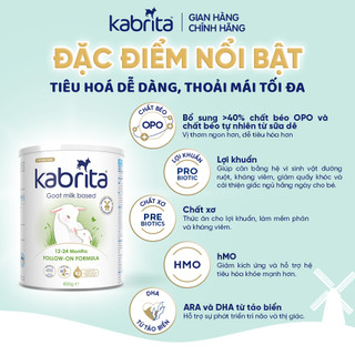 [CÔNG THỨC MỚI] Sữa dê Kabrita số 2 - Lon 800g