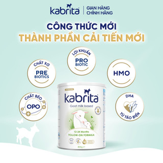 [CÔNG THỨC MỚI] Sữa dê Kabrita số 2 - Lon 800g