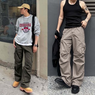 [Bản Mới] Quần Kaki Túi Hộp Nam Nữ Ống Rộng Reetro Wax2 - Chất Vải Mềm Mát Mùa Hè