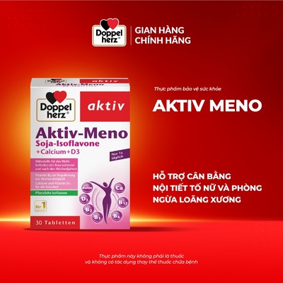 Viên uống cân bằng nội tiết tố nữ Doppelherz Meno (Hộp 30 viên)
