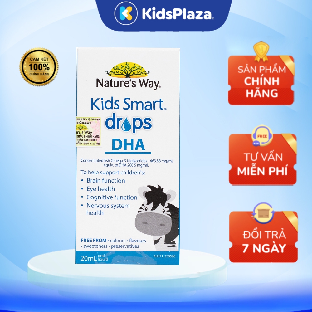Nature's Way Kids smart drop DHA 20ml chính hãng - KidsPlaza