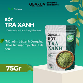 Bột Trà Xanh Nguyên Chất OBAXUA – Túi 75g/250g/500g