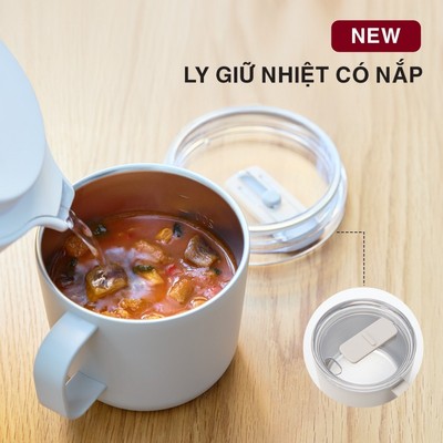Ly Giữ Nhiệt Có Nắp MUJI