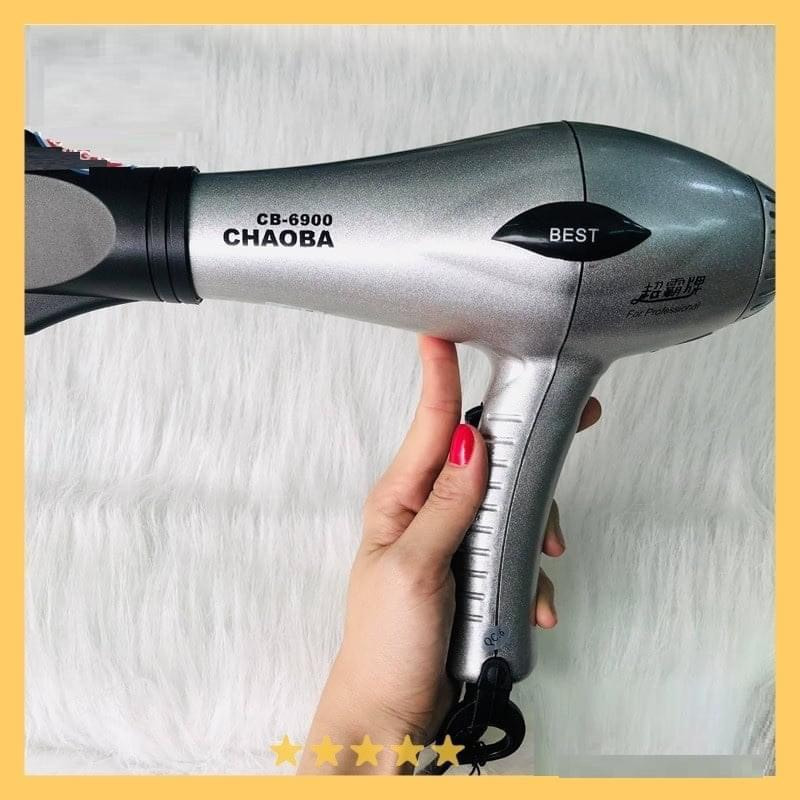 Máy sấy tóc Chaoba CB-6900 - Đen, 1600W, Kích thước 23.5x24.5x8.5cm
