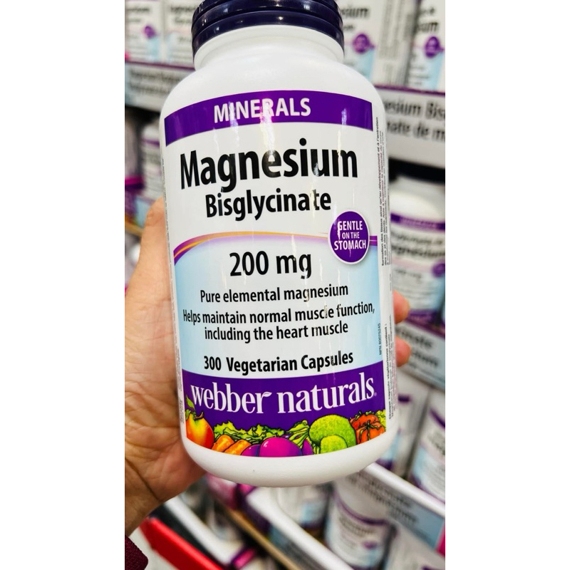 Viên Magnesium Bisglycinate của Webber Canada - 300 viên