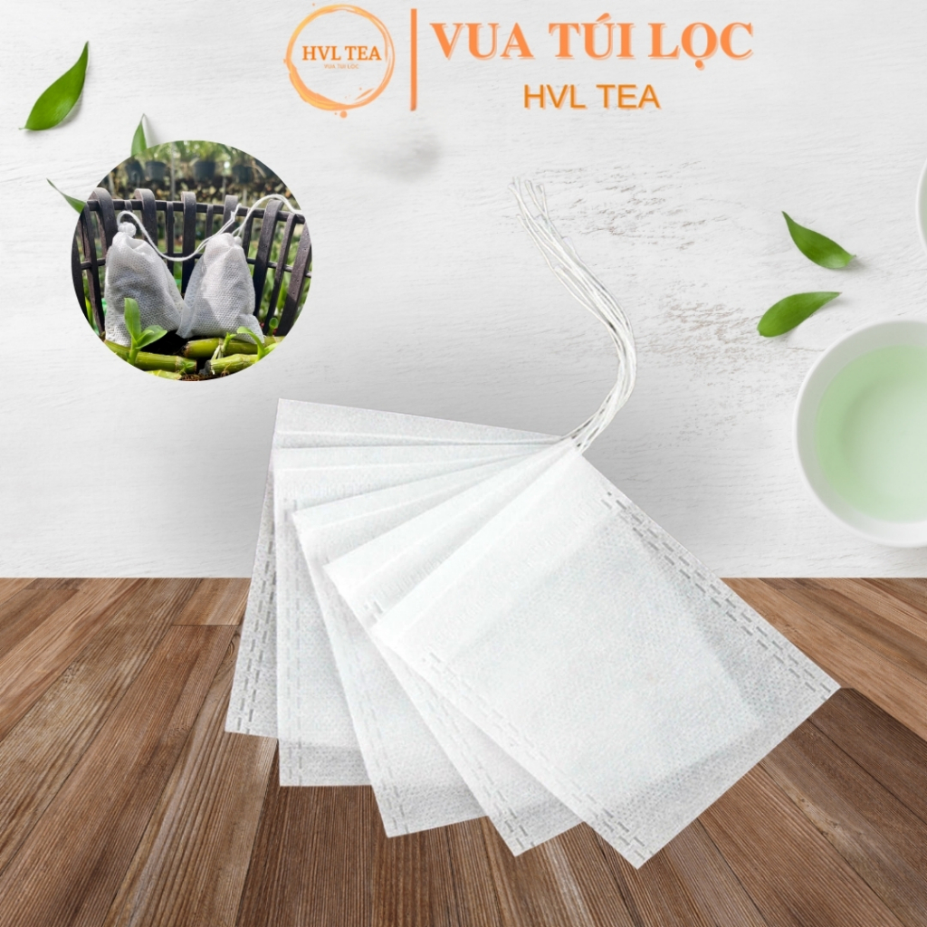 Túi đựng phân tan chậm bón gốc có dây buộc, 100 túi/sp - HVL TEA
