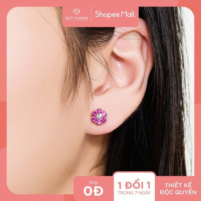 Bông tai Vàng Tây 14K BTPTB381 Huy Thanh Jewelry