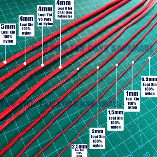 Combo cuộn dây paracord 100m