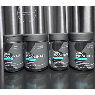    ĐỦ BILL STORE + AIR  Viên uống bổ sung Kẽm ZinC Picolinate 30mg 50mg Sports Research 