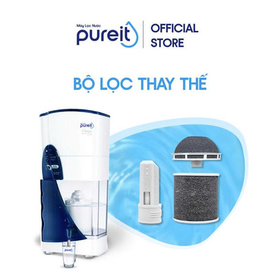 [ SẢN PHẨM DỄ ĐẶT NHẦM ] Bộ lọc thay thế Máy lọc nước Pureit Classic (gồm 3 bộ phận) công suất lọc 3000L