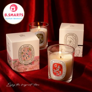 Nến Thơm Mini Decor Trang Trí Dạng Hũ Thủy Tinh 50g Màu Trắng, Nến Thơm Hũ Sáp Đậu Nành Nhiều Mùi