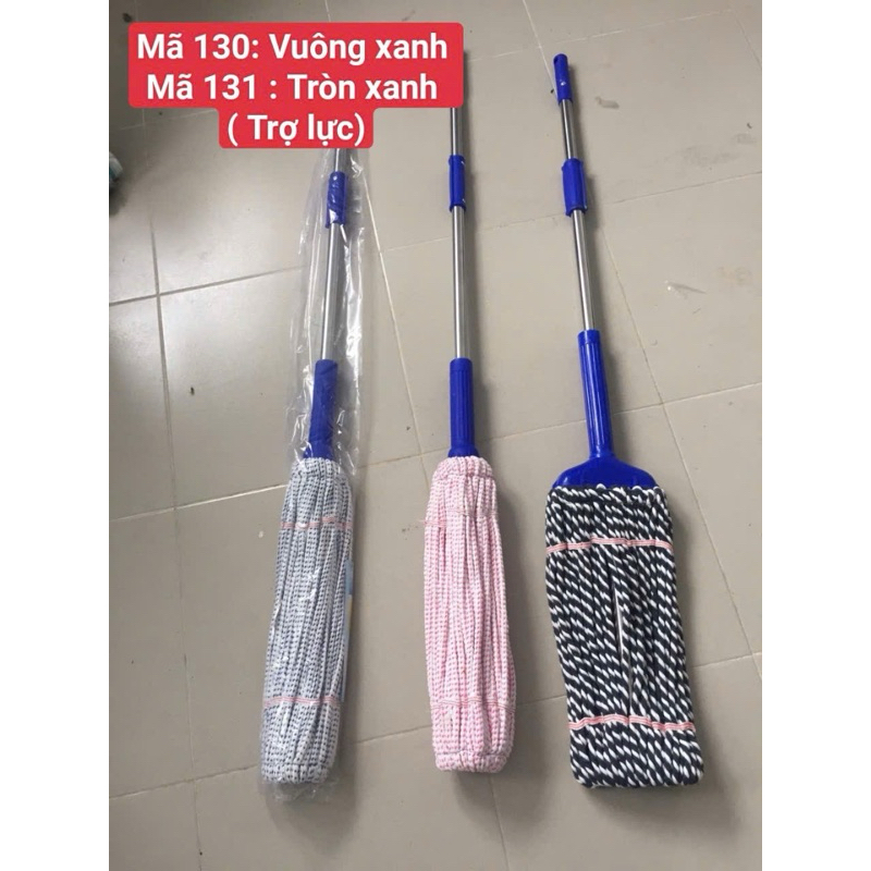 cây lau trợ lực bông lâu coton cao cấp trần thức , cây lau nhà tiện lợi