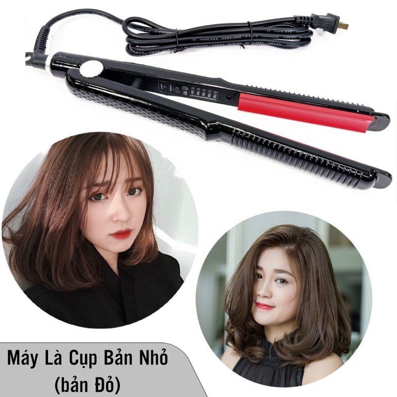 Máy là cụp tóc lưỡi đỏ